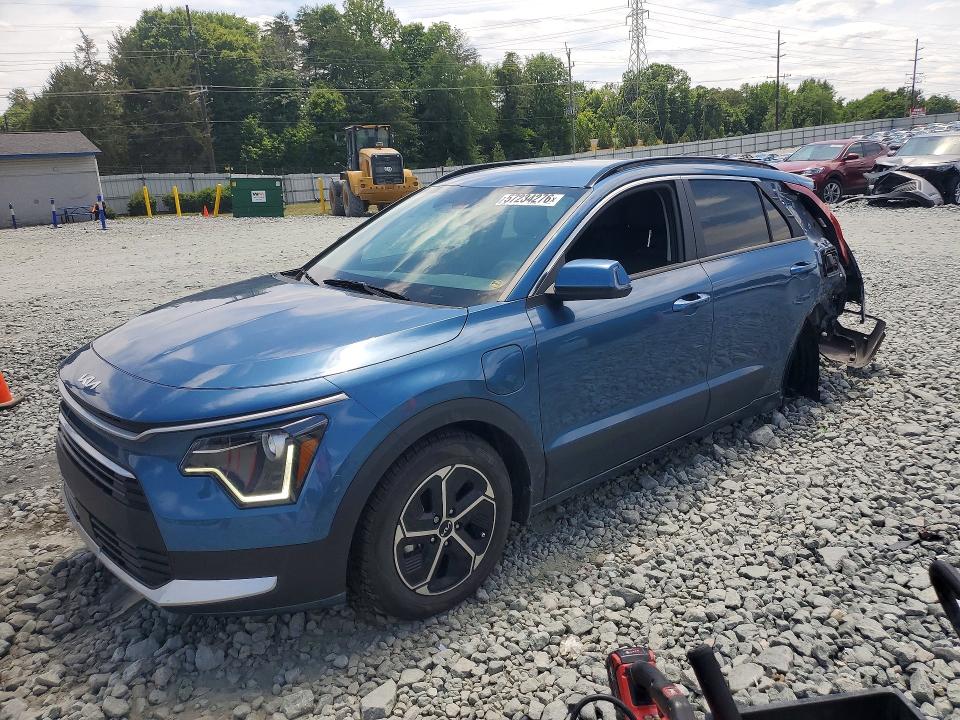 2024 Kia Niro VIN KNDCS3LF0R5144074 COPART salvage auction — REAR END, NC - SALVAGE CERTIFICATE OF TITLE, sold $4,150 on 2026-07-29 (photo 1)