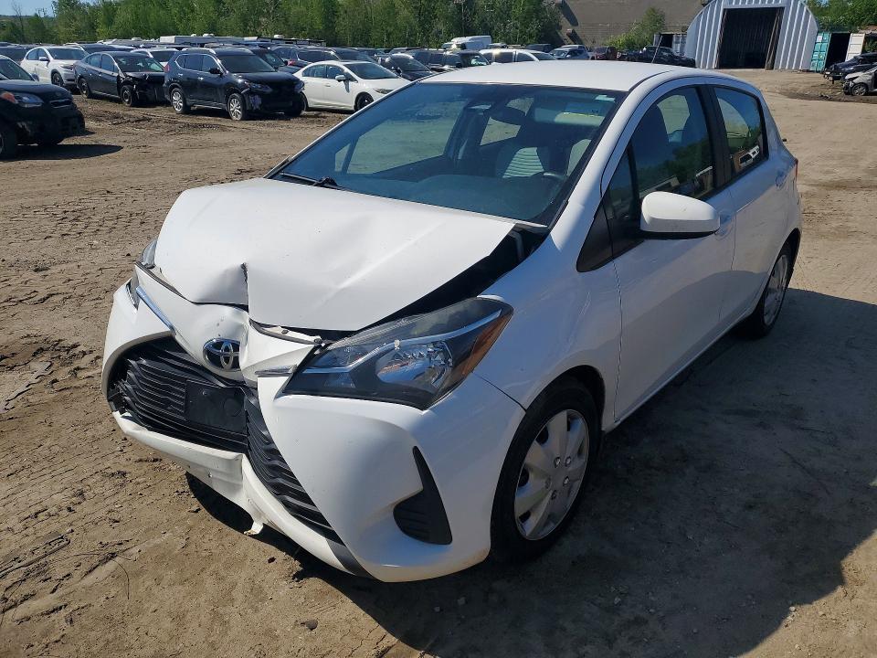 2018 Toyota Yaris VIN VNKKTUD32JA088032 COPART salvage auction — FRONT END, ON - PERMIT SALVAGE, sold $2,000 on 2026-07-09 (photo 1)