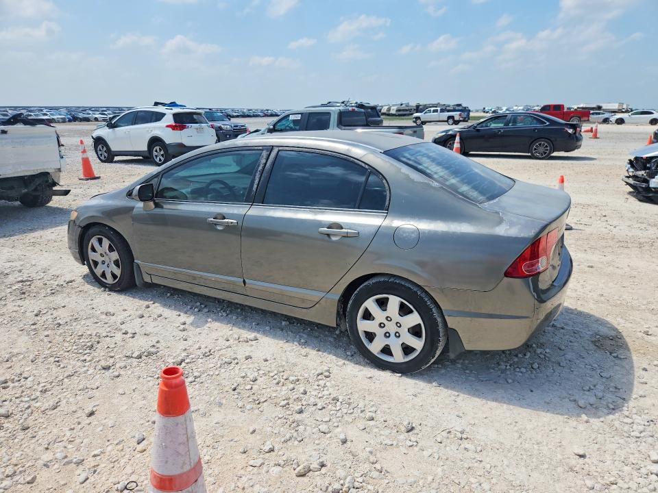 2007 Honda Civic VIN 2HGFA165X7H507074 COPART salvage auction — FRONT END, Tx - Salvage Vehicle Title, sold $375 on 2026-07-23 (photo 2)