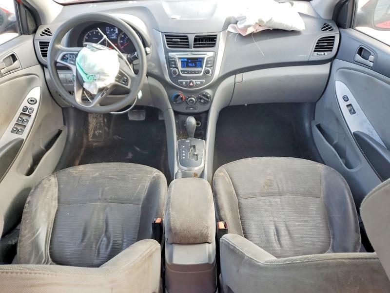 2015 Hyundai Accent VIN KMHCT4AE3FU936164 COPART salvage auction — FRONT END, KY - CERT OF TITLE-SALVAGE, sold $575 on 2026-07-27 (photo 8)
