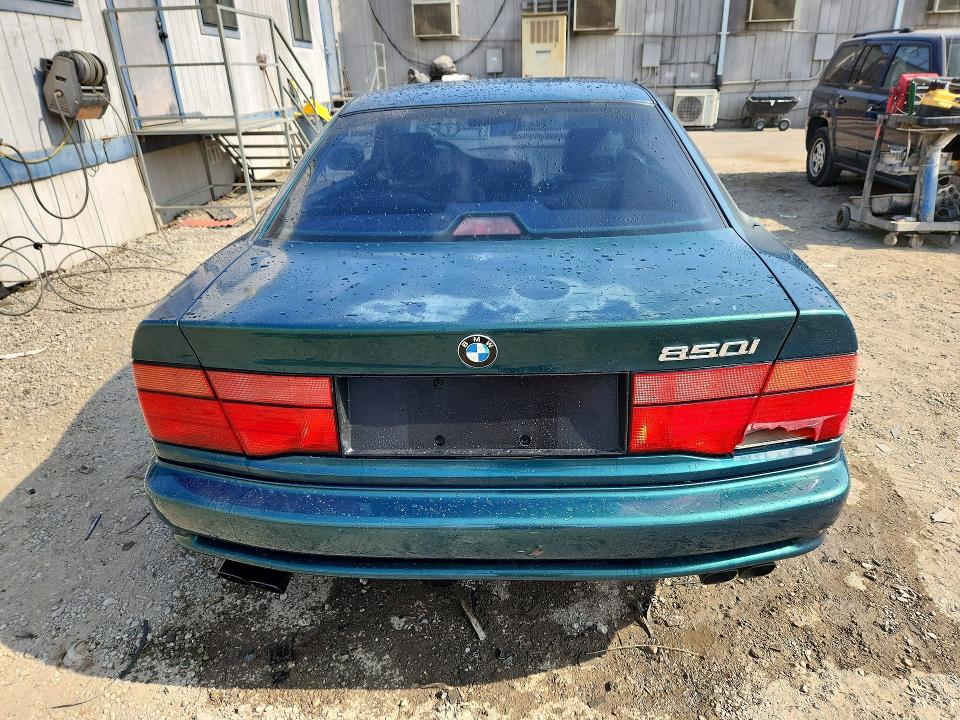 1992 BMW 850 VIN WBAEG2318NCB74213 COPART salvage auction — MINOR DENT/SCRATCHES, CA - DIS/DLR/EXP ONLY CLEAN TITLE (P), sold $14,500 on 2026-07-13 (photo 6)