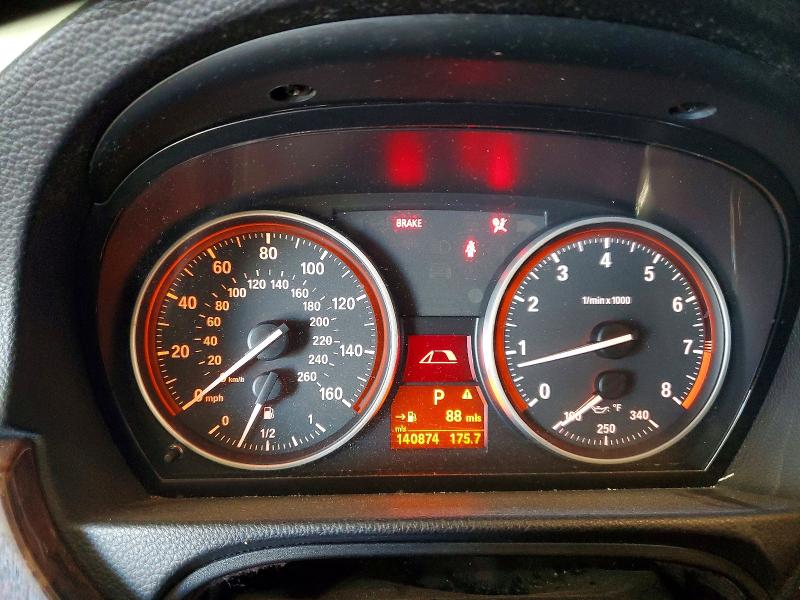 2011 BMW 3 series VIN WBADX7C57BE581321 COPART salvage auction — FRONT END, Tn - Salvage Certificate, sold $900 on 2026-07-30 (photo 9)