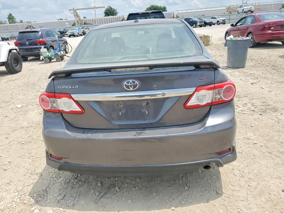 2012 Toyota Corolla VIN 5YFBU4EE0CP027945 COPART salvage auction — FRONT END, Ks - Cert Of Title-Salvage, sold $350 on 2026-07-21 (photo 6)