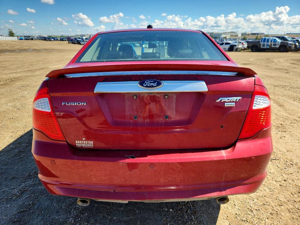 2010 Ford Fusion VIN 3FAHP0DC1AR170815 COPART salvage auction — FRONT END, Ab - Bos - Salvage, sold $375 on 2026-07-02 (photo 6)