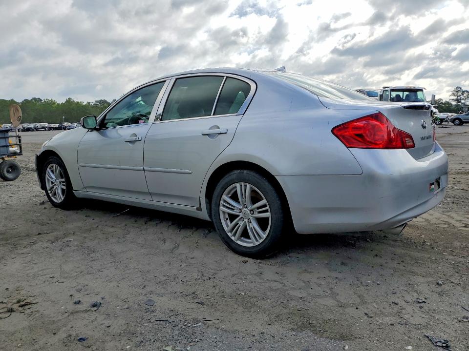 2011 Infiniti G25 VIN JN1DV6ARXBM651850 COPART salvage auction — FRONT END, Ga - Cert Of Title-Salvage, sold $425 on 2026-07-27 (photo 2)