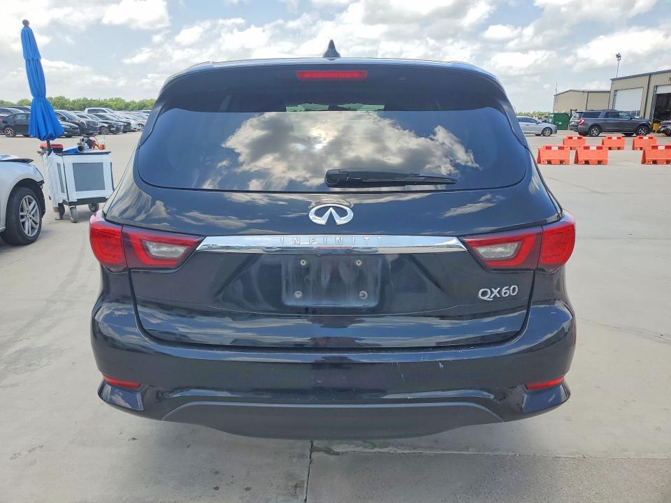 2019 Infiniti Qx60 VIN 5N1DL0MN5KC534249 COPART salvage auction — FRONT END, Tx - Certificate Of Title, sold $2,000 on 2026-07-09 (photo 6)