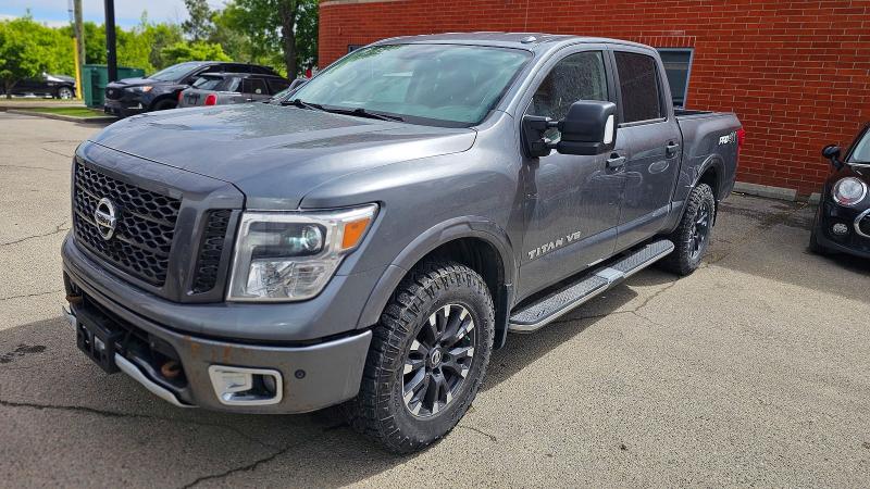 2018 Nissan TITAN VIN 1N6AA1E53JN524384 COPART salvage auction — NORMAL WEAR, Ab - Oop - Active, sold $7,900 on 2026-07-15 (photo 2)
