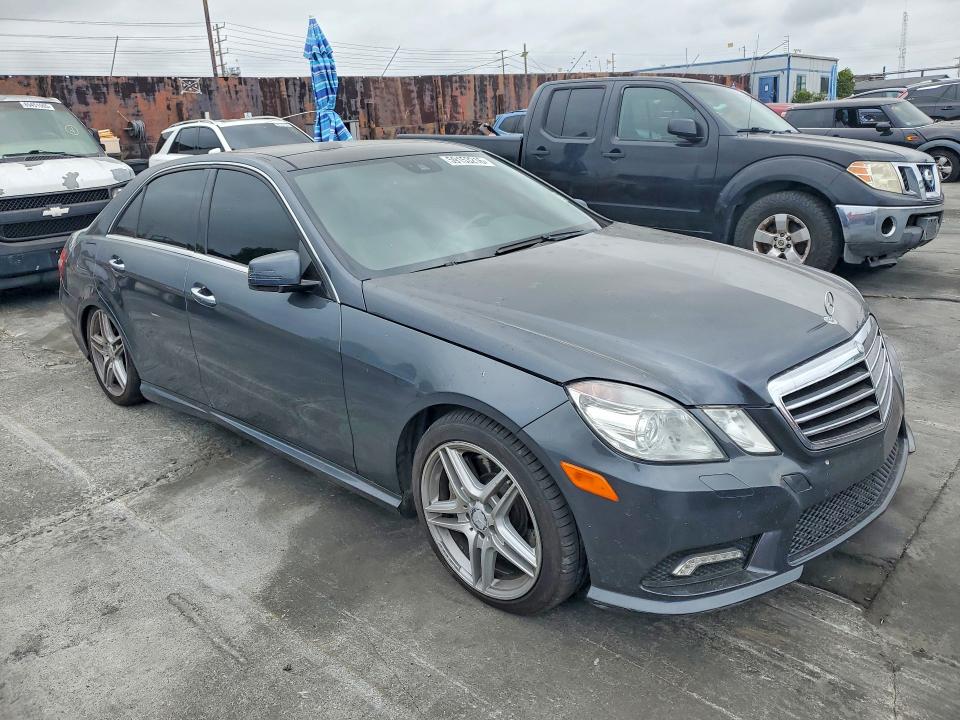 2011 Mercedes-benz E-klasse VIN WDDHF7CB6BA420999 COPART salvage auction — SIDE, Ca - Salvage Certificate, sold $1,550 on 2026-08-14 (photo 4)