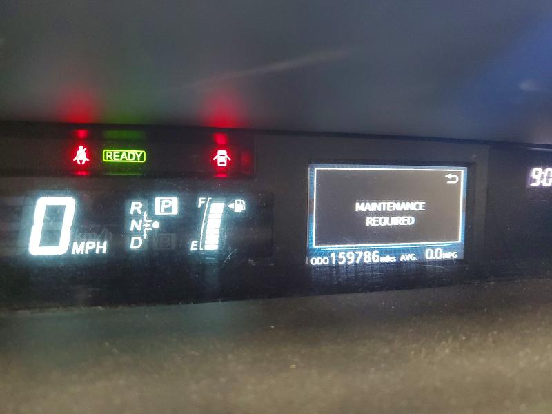 2017 Toyota Prius v VIN JTDZN3EU9HJ057826 COPART salvage auction — REAR END, Me - Cert Of Title-Salvage Collisio, sold $575 on 2026-07-23 (photo 9)