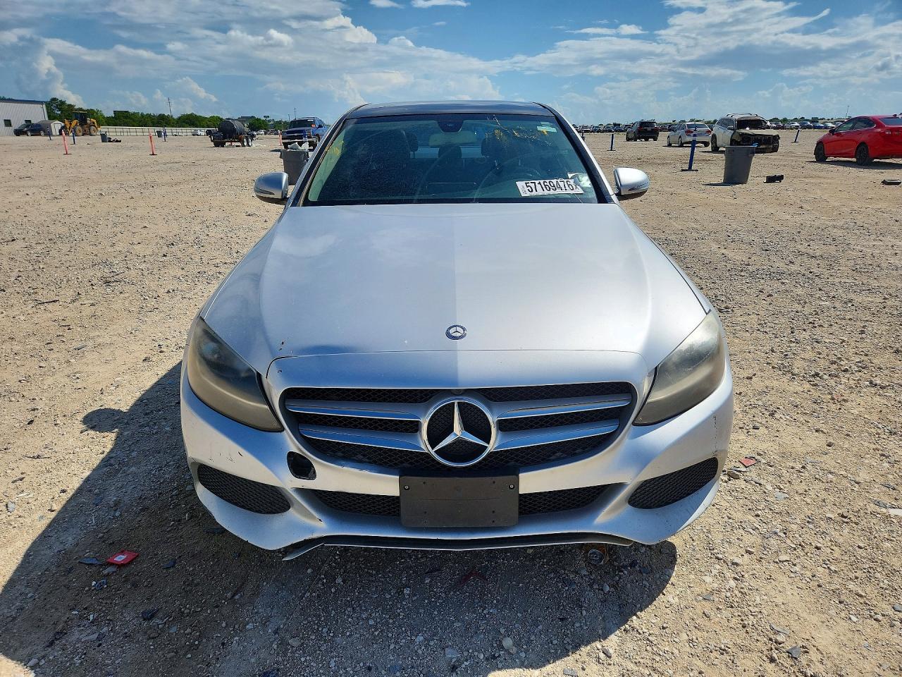 2016 Mercedes-Benz C-Class VIN 55SWF4JB3GU176308 COPART salvage auction — Normal Wear, TX - CERTIFICATE OF TITLE, sold $3,150 on 2026-07-09 (photo 5)