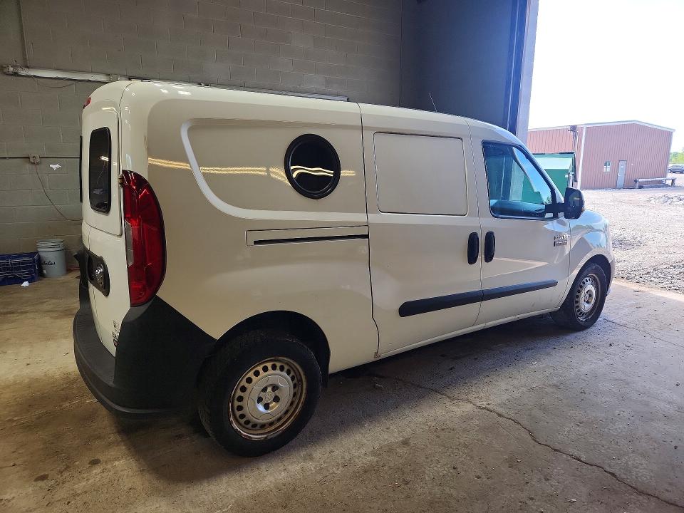 2017 Ram Promaster city VIN ZFBERFAB1H6D60598 COPART salvage auction — NORMAL WEAR, Ny - Certificate Of Title, sold $3,350 on 2026-07-27 (photo 3)