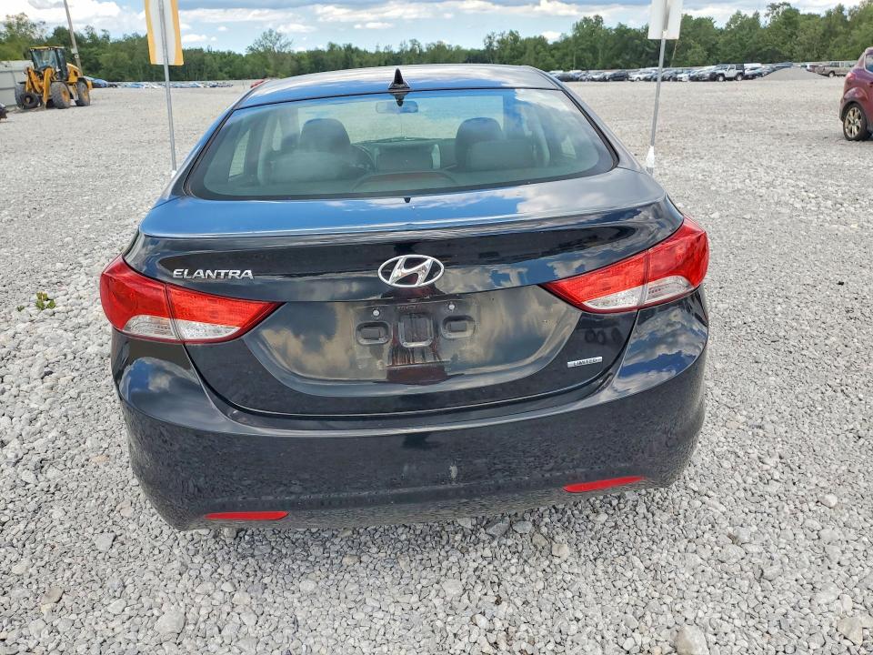 2011 Hyundai Elantra VIN KMHDH4AE4BU084939 COPART salvage auction — FRONT END, Oh - Cert Of Title-Salvage, sold $1,200 on 2026-07-02 (photo 6)