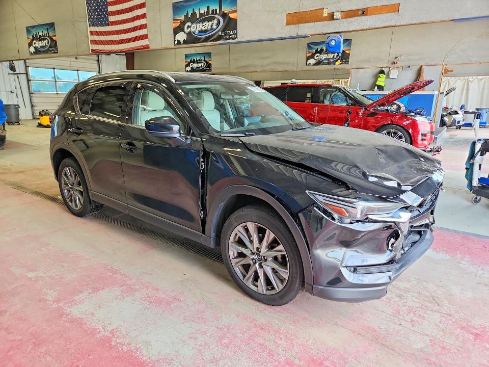 2021 Mazda VIN JM3KFBDM1M1393451 COPART salvage auction — FRONT END, Ny - Mv-907A Salvage Certificate, sold $7,100 on 2026-07-06 (photo 4)
