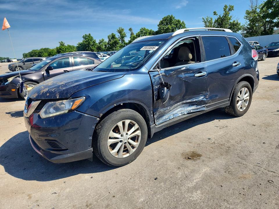 2016 Nissan VIN JN8AT2MT5GW028335 COPART salvage auction — SIDE, Mt - Certificate Of Title, sold $1,100 on 2026-07-31 (photo 1)