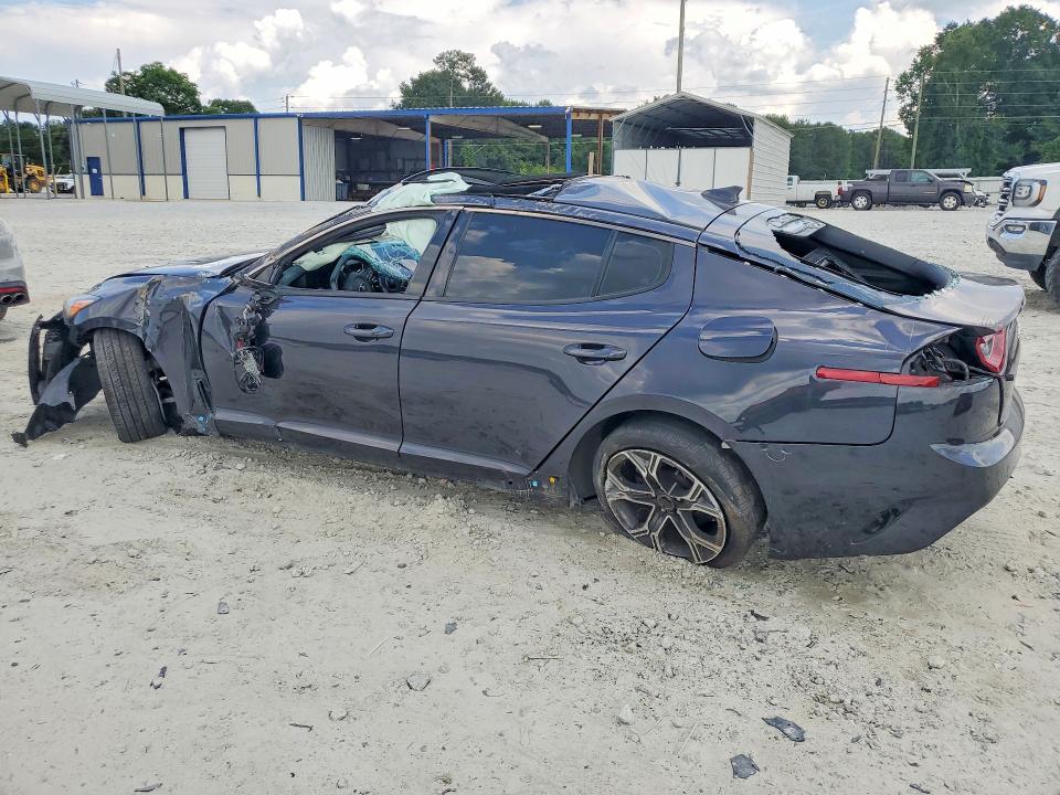 2020 Kia Stinger VIN KNAE15LAXL6080720 COPART salvage auction — ROLLOVER, Ga - Cert Of Title-Salvage, sold $850 on 2026-07-27 (photo 2)