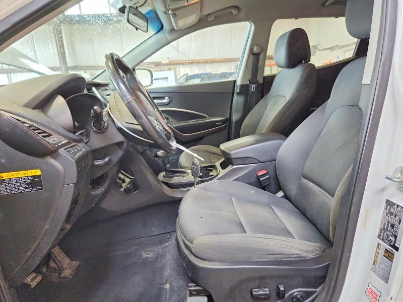 2015 Hyundai Santa fe VIN 5XYZUDLB1FG273919 COPART salvage auction — REAR END, Ab - Oop - Active, sold $3,750 on 2026-07-09 (photo 7)