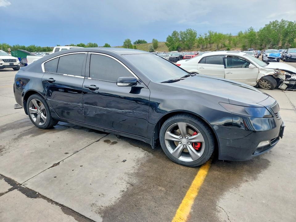 2013 Acura Tl VIN 19UUA9F51DA005148 COPART salvage auction — SIDE, Co - Public - Salvage Title, sold $3,750 on 2026-08-03 (photo 4)