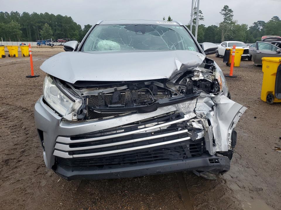 2018 Toyota VIN 5TDKZRFH2JS538097 COPART salvage auction — FRONT END, La - Cert Of Title-Salvage, sold $6,900 on 2026-07-10 (photo 5)