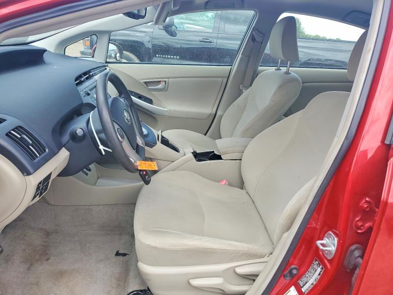 2011 Toyota Prius VIN JTDKN3DUXB0313911 COPART salvage auction — FRONT END, Ia - Certificate Of Title, sold $1,000 on 2026-07-08 (photo 7)