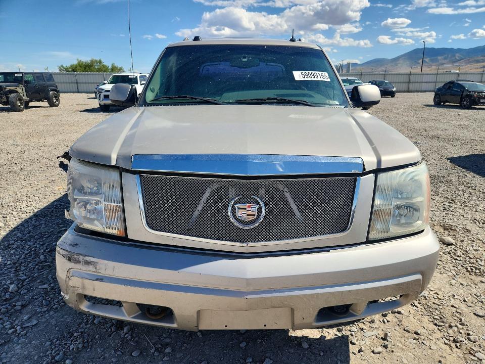 2004 Cadillac Escalade VIN 3GYEK62N64G119128 COPART salvage auction — MECHANICAL, Ut - Salvage Certificate, sold $350 on 2026-07-17 (photo 5)