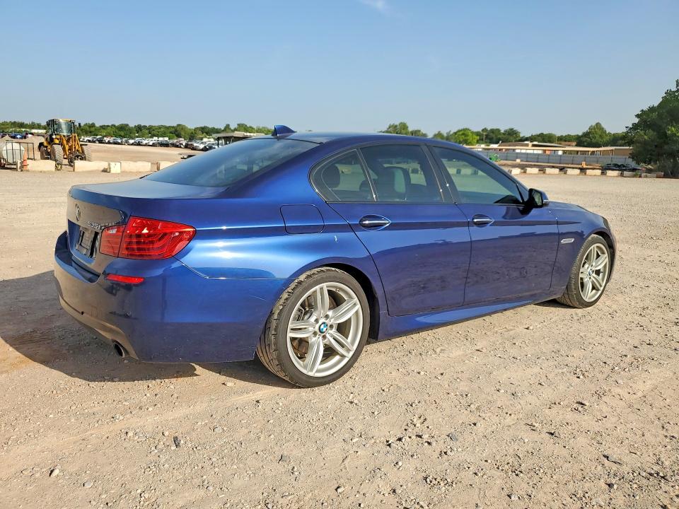 2016 BMW 5er VIN WBA5B1C59GG134422 COPART salvage auction — HAIL, Ok - Cert Of Title-Salvage, sold $300 on 2026-07-21 (photo 3)
