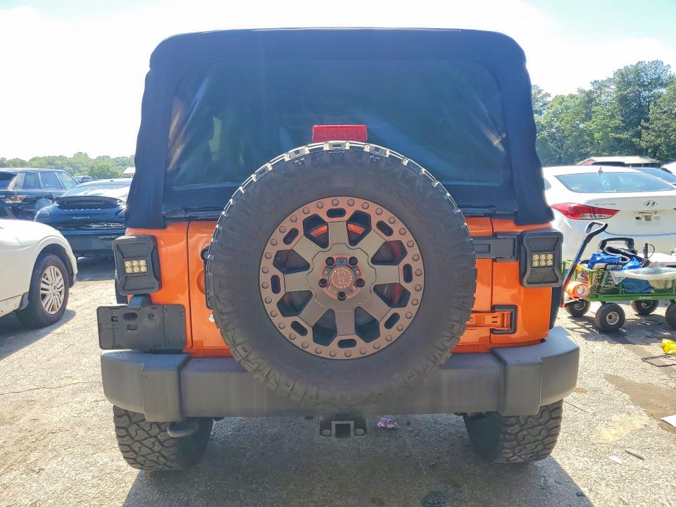 2012 Jeep Wrangler / VIN 1C4BJWDG0CL269148 COPART salvage auction — FRONT END, Ga - Cert Of Title-Salvage, sold $5,500 on 2026-07-10 (photo 6)