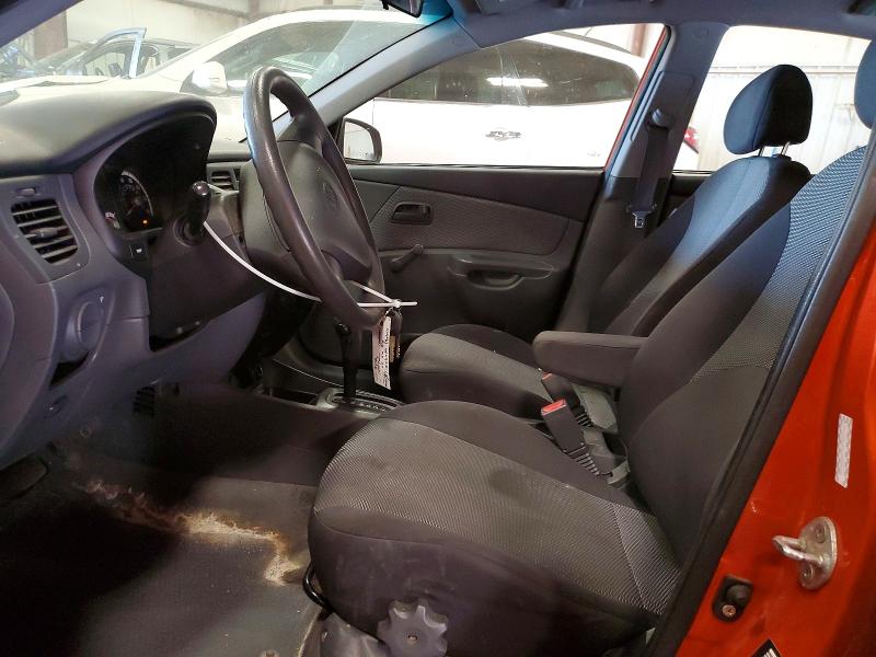 2009 Kia Rio VIN KNADE223496459481 COPART salvage auction — FRONT END, MI - CERTIFICATE OF TITLE, sold $200 on 2026-07-31 (photo 7)
