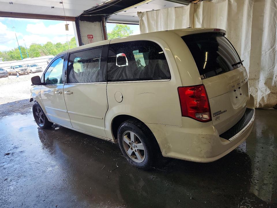 2012 Dodge Caravan VIN 2C4RDGDG4CR109454 COPART salvage auction — FRONT END, Oh - Cert Of Title-Salvage, sold $350 on 2026-07-30 (photo 2)