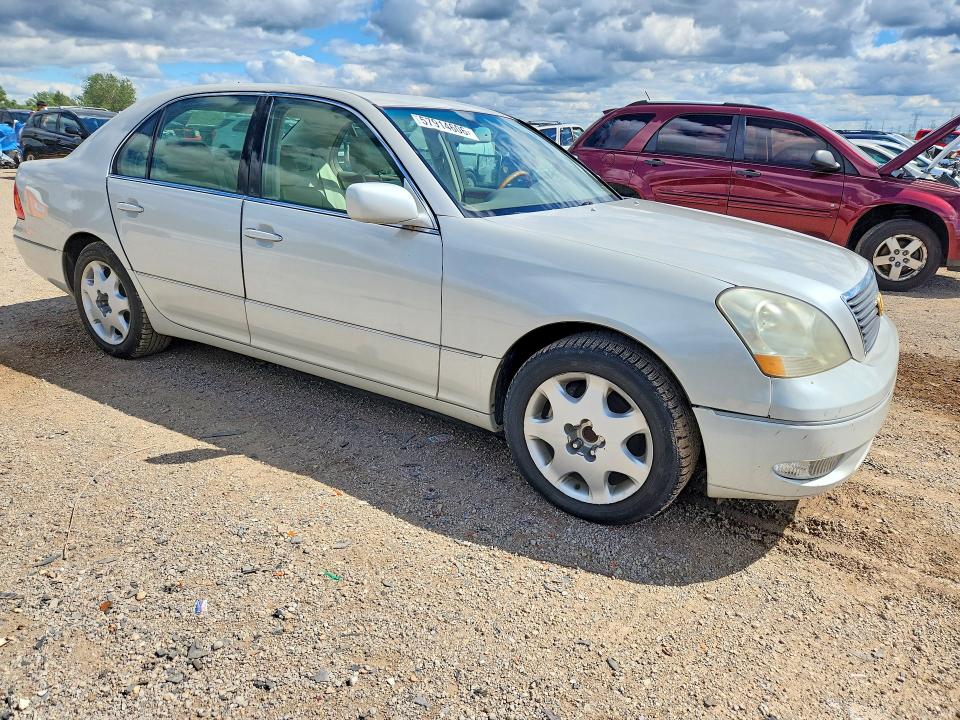 2001 Lexus Ls VIN JTHBN30F710047008 COPART salvage auction — HAIL, IL - SALVAGE CERTIFICATE, sold $400 on 2026-07-30 (photo 4)