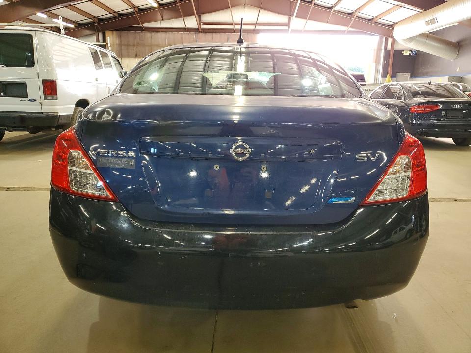 2012 Nissan Versa VIN 3N1CN7AP7CL815289 COPART salvage auction — REAR END, Vt - Certificate Of Title (P), sold $900 on 2026-07-21 (photo 6)