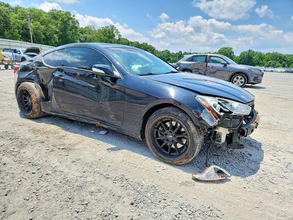 2013 Hyundai Genesis VIN KMHHU6KJ9DU109809 COPART salvage auction — FRONT END, Nc - Salvage Certificate Of Title, sold $350 on 2026-07-29 (photo 4)