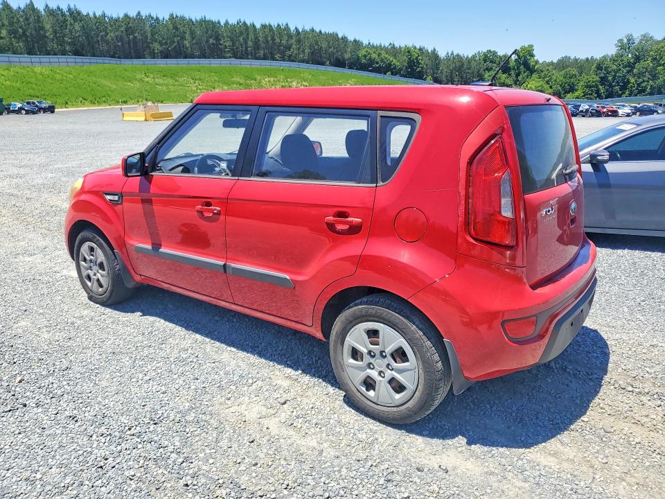 2013 Kia VIN KNDJT2A59D7579729 COPART salvage auction — FRONT END, Nc - Salvage Certificate Of Title, sold $400 on 2026-07-09 (photo 2)
