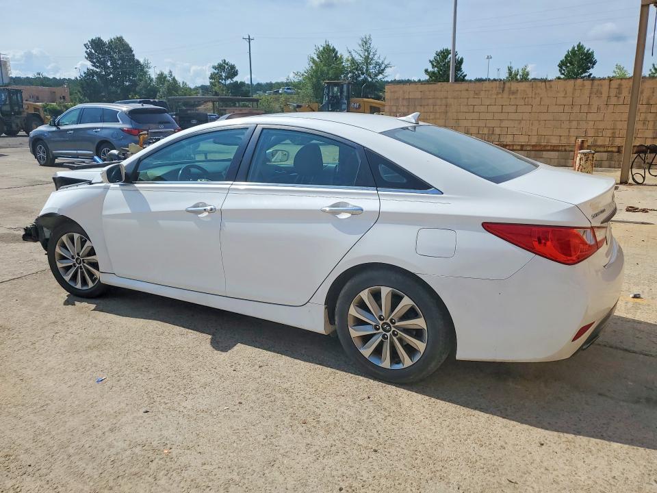 2014 Hyundai Sonata VIN 5NPEC4AB1EH923196 COPART salvage auction — FRONT END, Sc - Cert Of Title-Salvage, sold $150 on 2026-07-31 (photo 2)