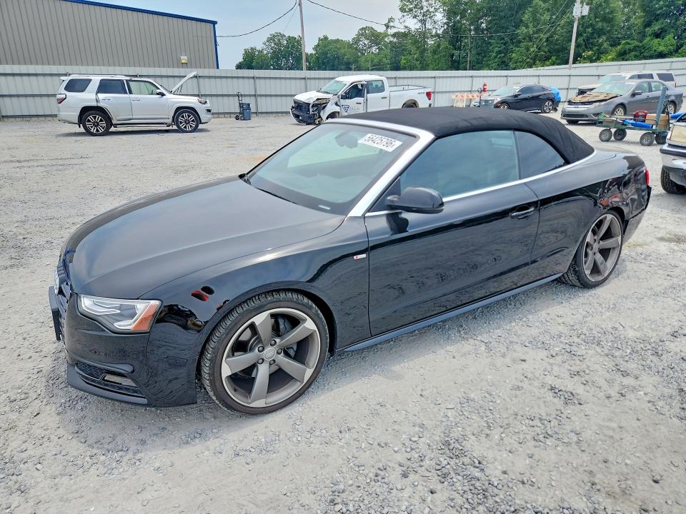2015 Audi A5 VIN WAUMFAFH3FN007102 COPART salvage auction — REAR END, Nc - Salvage Certificate Of Title, sold $6,800 on 2026-07-08 (photo 1)