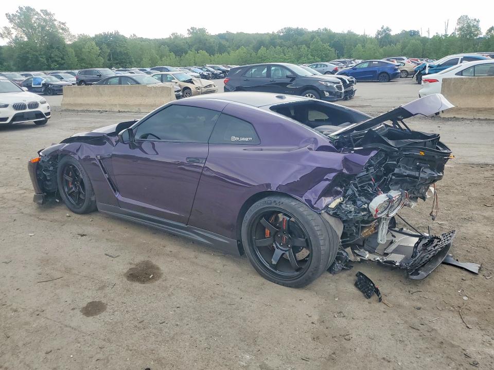 2018 Nissan Gt-r VIN JN1AR5EFXJM710282 COPART salvage auction — FRONT END, NY - MV-907A SALVAGE CERTIFICATE, sold $31,500 on 2026-07-07 (photo 2)