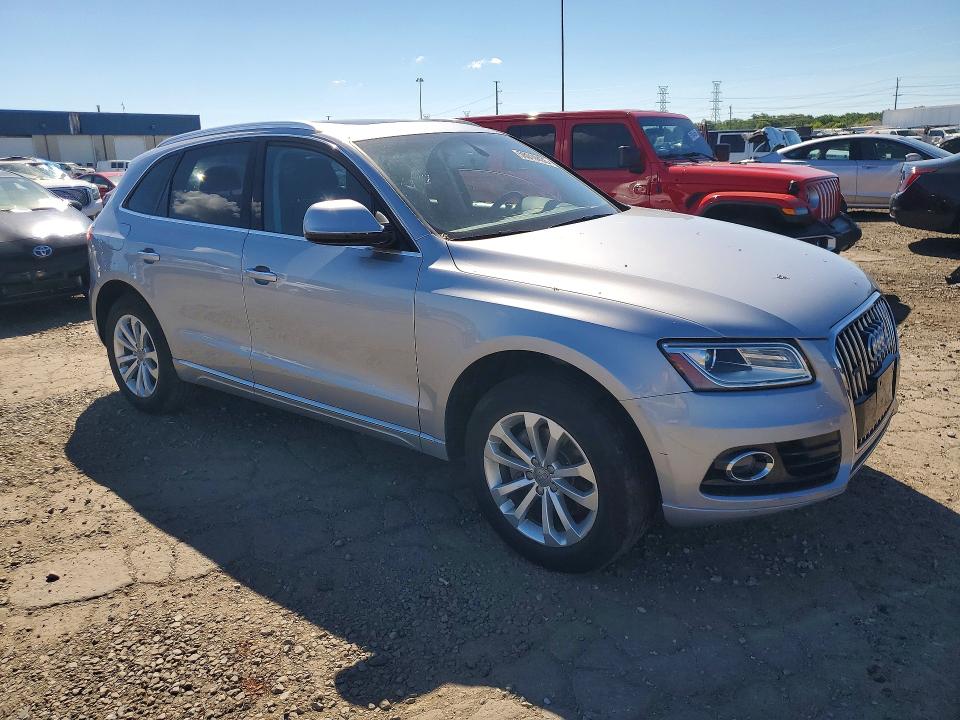 2016 Audi Q5 VIN WA1C2AFP1GA016076 COPART salvage auction — REAR END, Mi - Certificate Of Title, sold $6,900 on 2026-07-31 (photo 4)