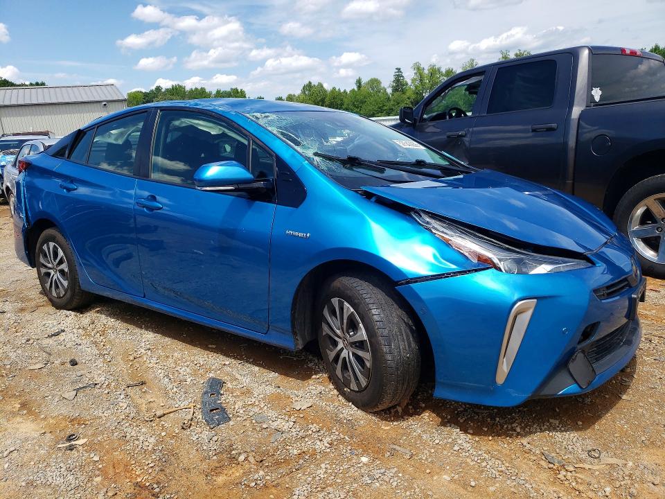 2019 Toyota VIN JTDL9RFU8K3007247 COPART salvage auction — ROLLOVER, VA - CERTIFICATE OF TITLE, sold $150 on 2026-07-31 (photo 4)