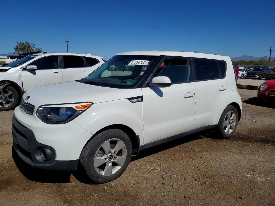 2018 Kia Soul VIN KNDJN2A23J7904886 COPART salvage auction — VANDALISM, Az - Cert Of Title - Salvage, sold $2,000 on 2026-07-06 (photo 1)