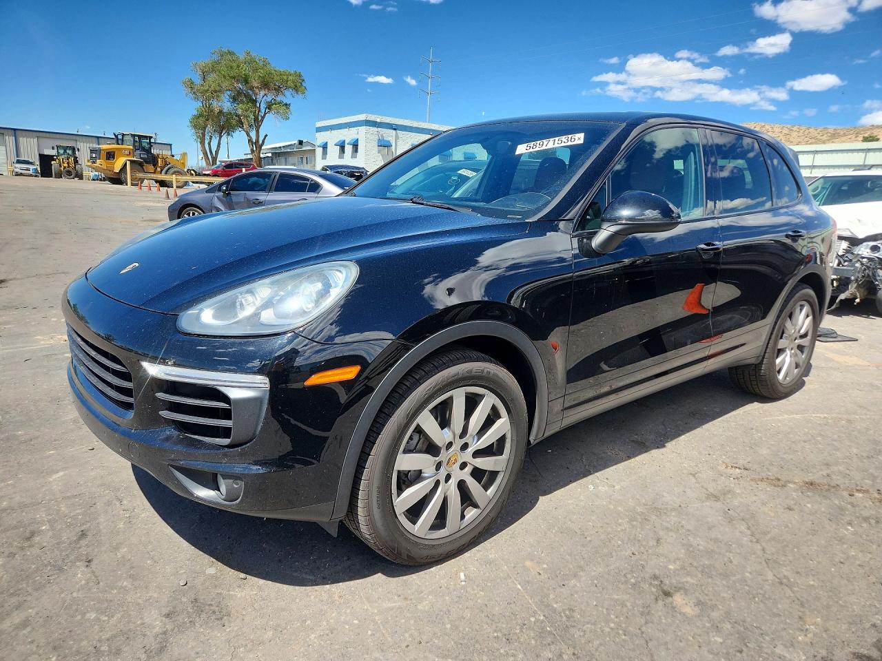 2016 Porsche Cayenne VIN WP1AB2A26GLA95648 — COPART salvage auction photo