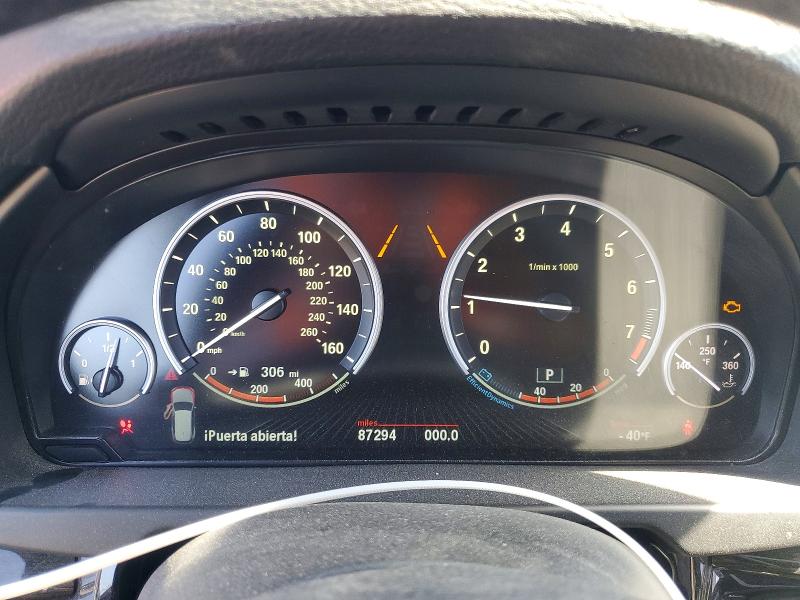 2017 BMW X5 VIN 5UXKR0C38H0V72075 COPART salvage auction — FRONT END, Ca - Salvage Certificate, sold $3,100 on 2026-07-22 (photo 9)