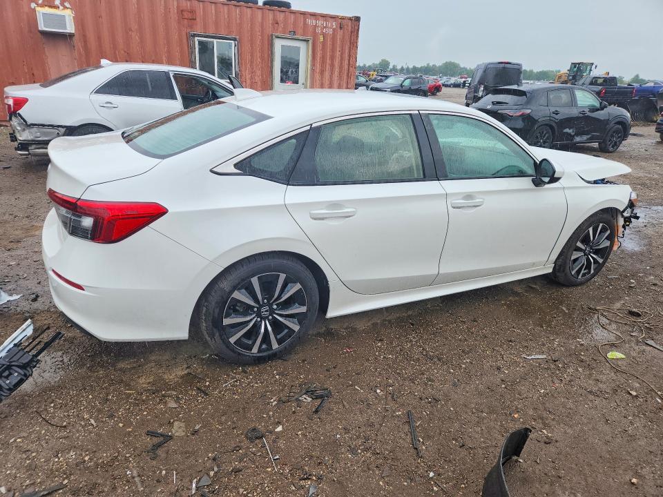 2022 Honda Civic VIN JHMFE1F79NX009461 COPART salvage auction — FRONT END, Il - Salvage Certificate, sold $3,650 on 2026-07-30 (photo 3)