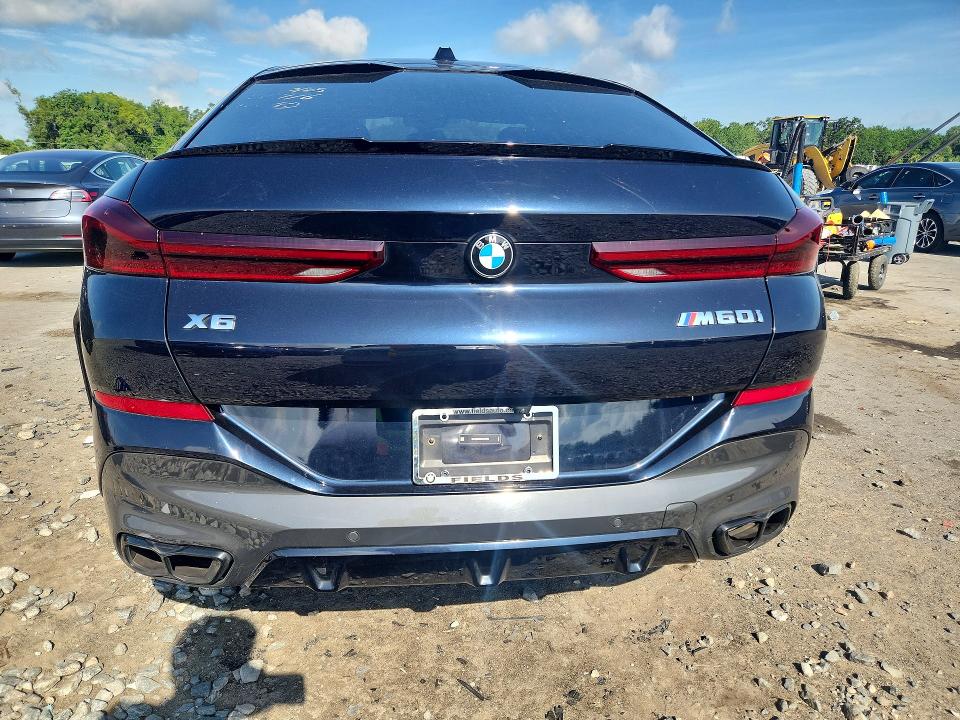 2024 BMW X6 VIN 5UX43EX06R9U78703 COPART salvage auction — FRONT END, Fl - Cert Of Title Slvg Rebuildable, sold $37,000 on 2026-07-20 (photo 6)