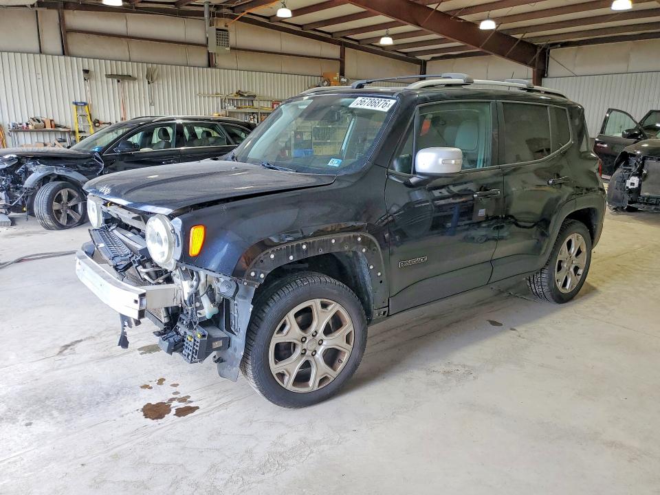 2018 Jeep Renegade VIN ZACCJBDB2JPH30862 COPART salvage auction — FRONT END, Pa - Certificate Of Salvage, sold $975 on 2026-07-17 (photo 1)