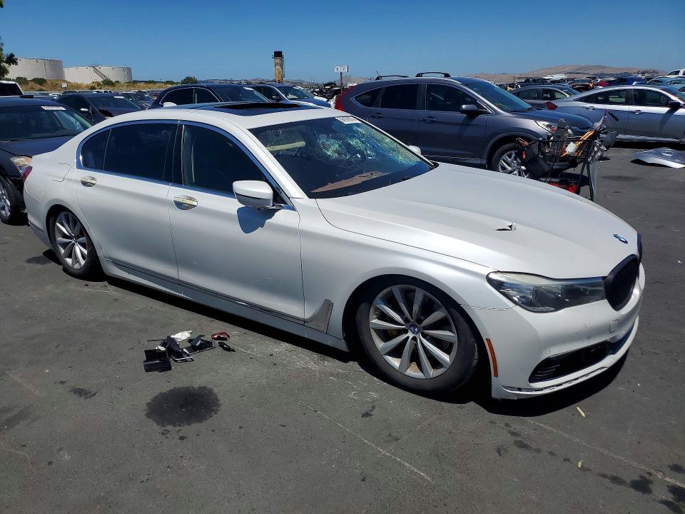 2016 BMW VIN WBA7E2C50GG548131 COPART salvage auction — VANDALISM, Ca - Salvage Certificate, sold $2,300 on 2026-07-13 (photo 4)