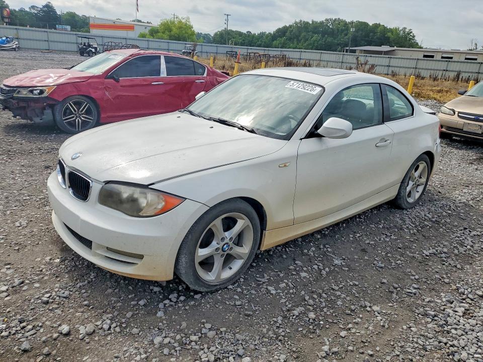 2011 BMW 1 series VIN WBAUP7C57BVP21514 COPART salvage auction — REAR END, AL - CERT OF TITLE-SALVAGE TITLE, sold $300 on 2026-07-16 (photo 1)