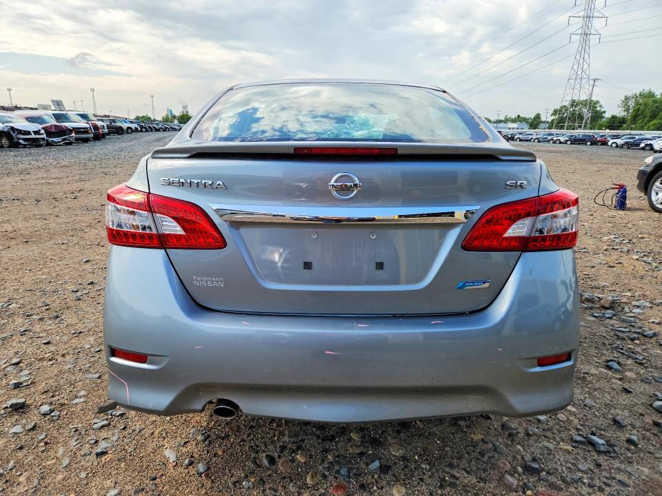 2013 Nissan Sentra VIN 3N1AB7APXDL701787 COPART salvage auction — ROOF, Mn - Cert Of Title-Prior Salvage, sold $1,850 on 2026-07-09 (photo 6)