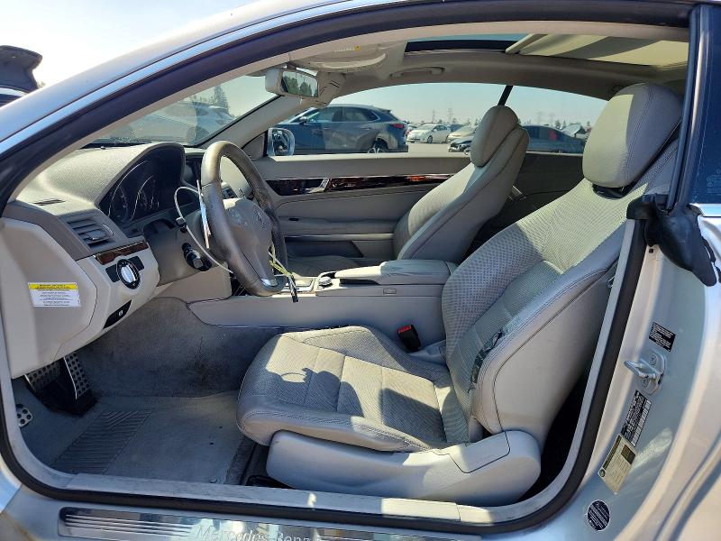 2010 Mercedes-benz E-klasse VIN WDDKJ7CB5AF021734 COPART salvage auction — FRONT END, Ca - Salvage Certificate, sold $825 on 2026-07-02 (photo 7)