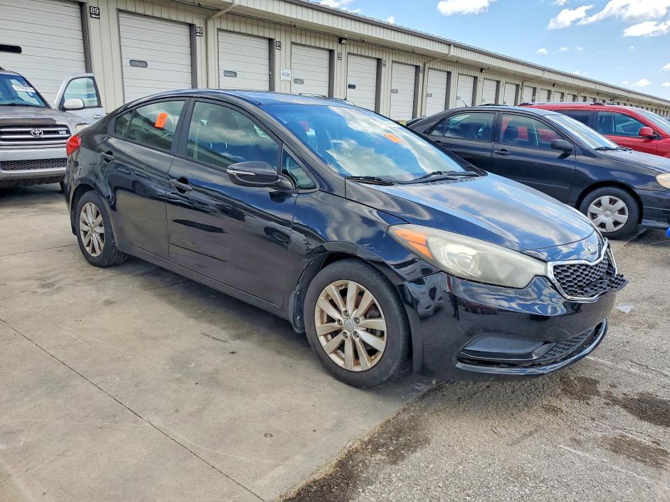2014 Kia Forte VIN KNAFX4A61E5076933 COPART salvage auction — WATER/FLOOD, Ca - Certificate Of Title, sold $500 on 2026-07-02 (photo 4)