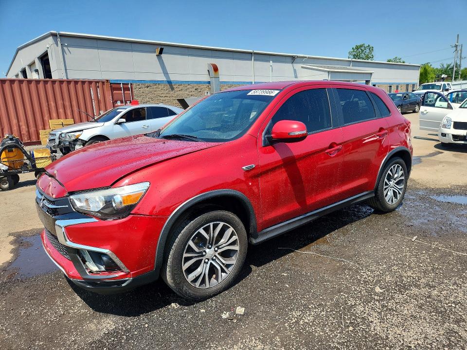 2019 Mitsubishi Outlander VIN JA4AR3AU1KU014573 COPART salvage auction — FRONT END, CT - CERT OF TITLE-SALVAGE, sold $2,700 on 2026-07-28 (photo 1)