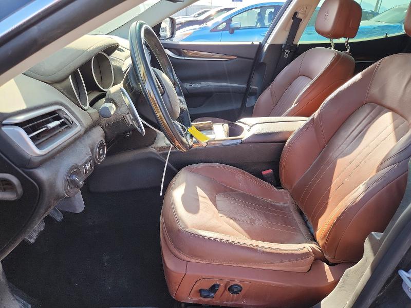 2015 Maserati Ghibli VIN ZAM57RTA0F1135343 COPART salvage auction — MECHANICAL, Or - Salvage Title Certificate, sold $2,200 on 2026-07-02 (photo 7)